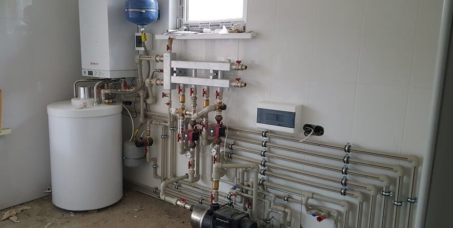 Монтаж систем отопления в Лиде