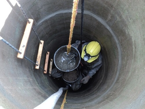 Чистка колодца в Лиде