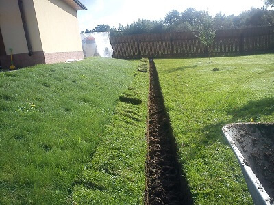 Дренаж участка в Лиде