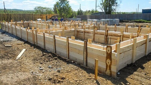 Ленточный фундамент в Лиде