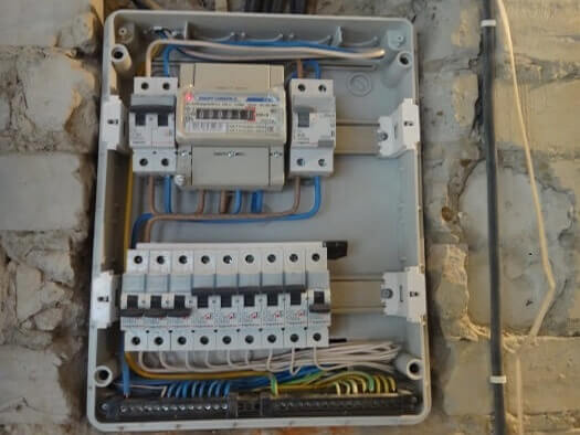 Монтаж электрощитка в Лиде