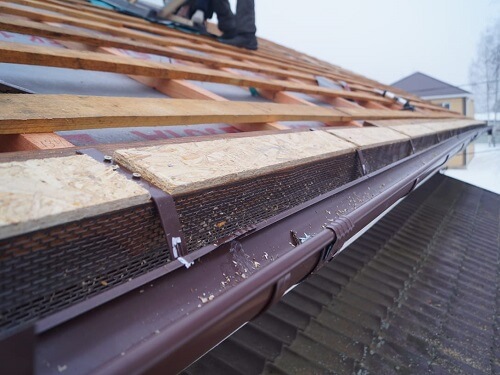 Монтаж водосточной системы в Лиде