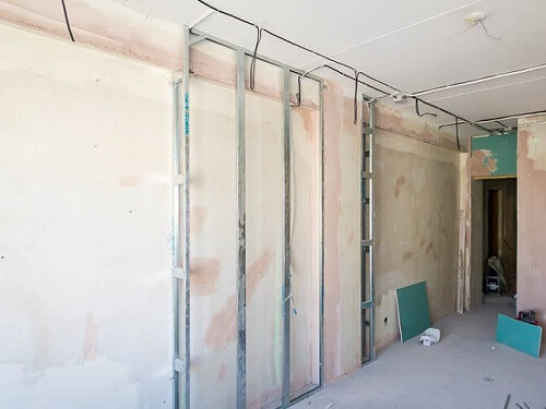 Обшивка стен гипсокартоном в Лиде