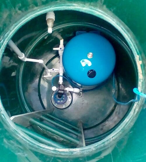 Провести воду в дом из скважины в Лиде