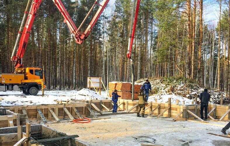 Расценки на бетонные работы в Лиде