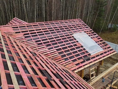 Стропильная система крыши в Лиде