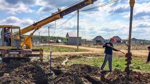 Свайно-ростверковый фундамент в Лиде