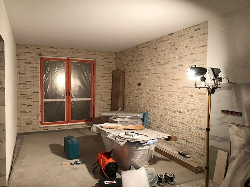 Укладка искусственного камня в Лиде