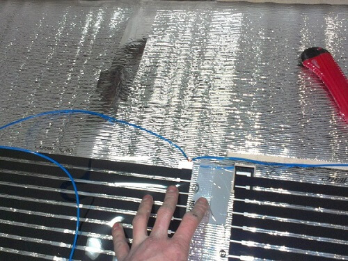 Укладка электрического теплого пола в Лиде