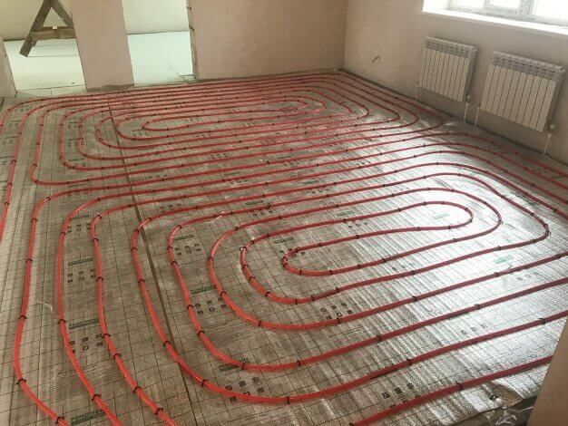 Установка теплого пола в Лиде