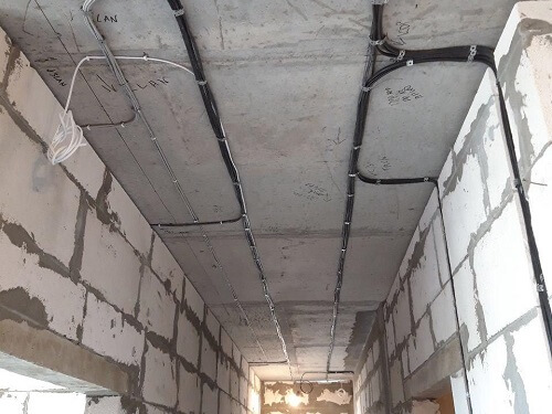 Разводка электропроводки в Лиде