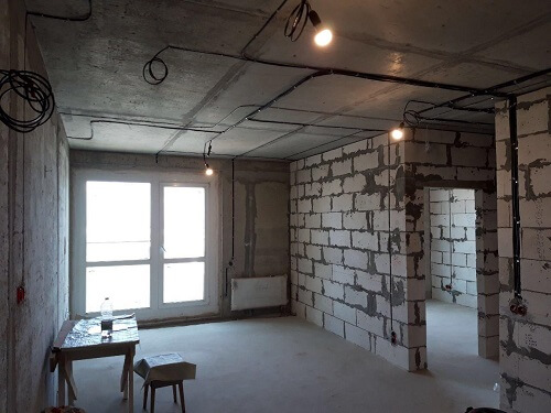 Разводка электропроводки в Лиде